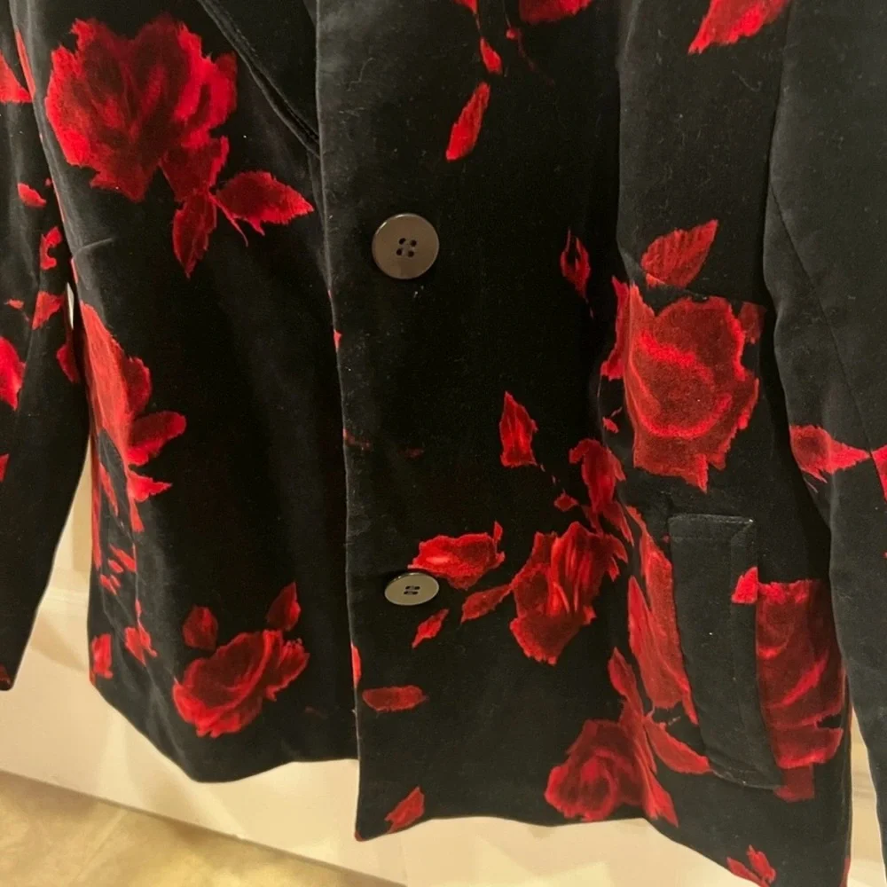 Talbots Velvet Jacket - Picture 2 of 4